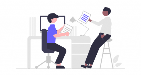عکس تبادل اطلاعات