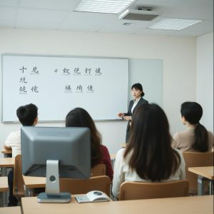 معلم چینی که یاد می دهد